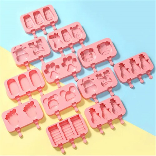 Silicone ice cream mold - Foldable