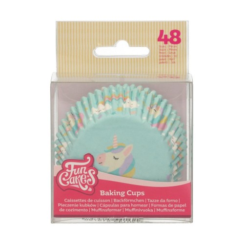 FunCakes  Baking Cups - Einhorn - 48 Stück