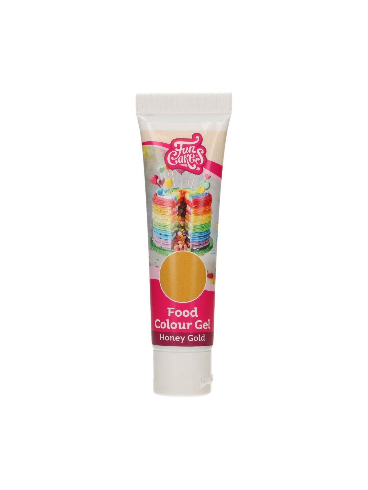 FunCakes food colour gel -  Honey gold  30g