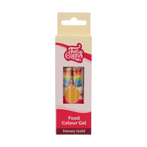 FunCakes edible funcolours gel - Honey gold  30g