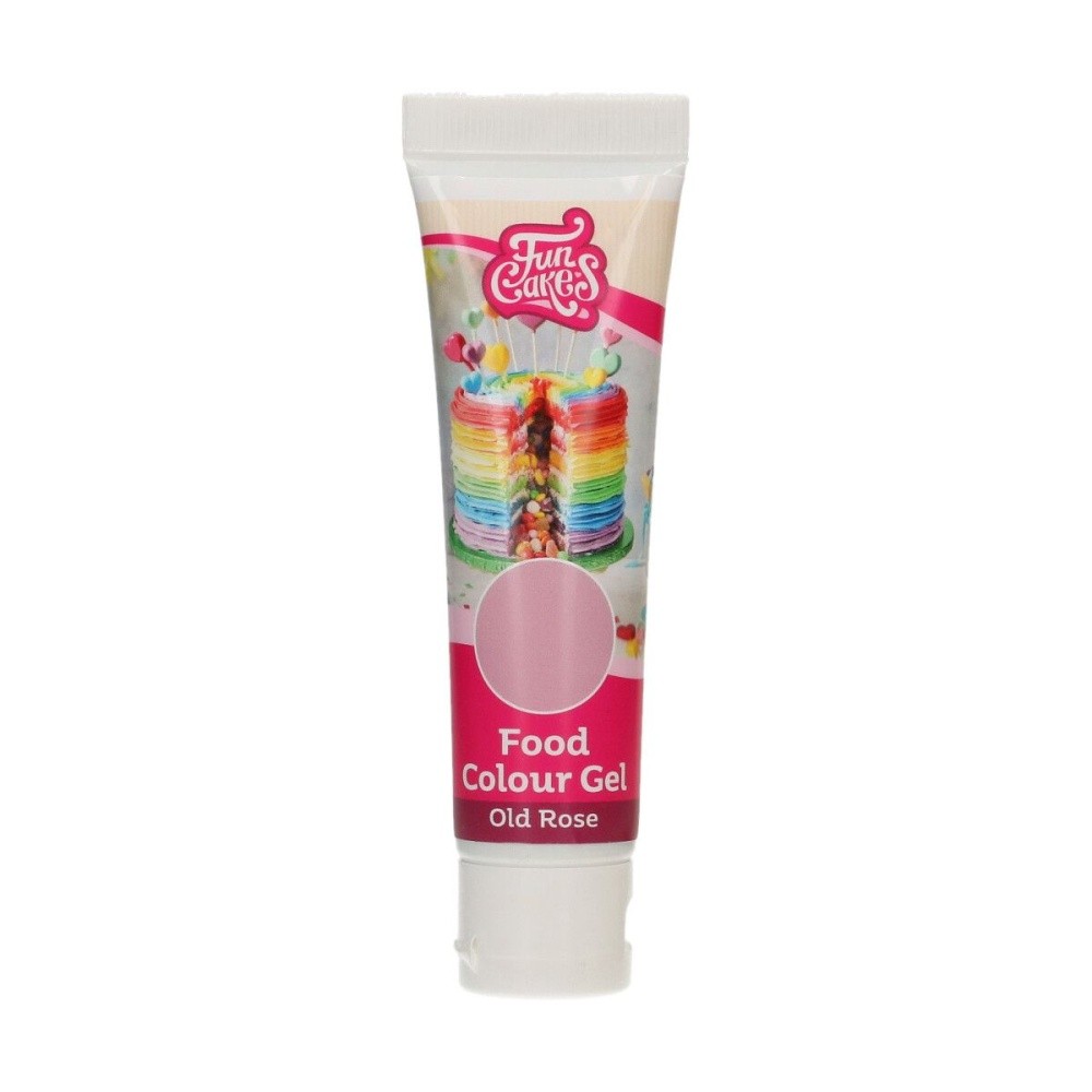 FunCakes food colour gel -  Old rose  30g