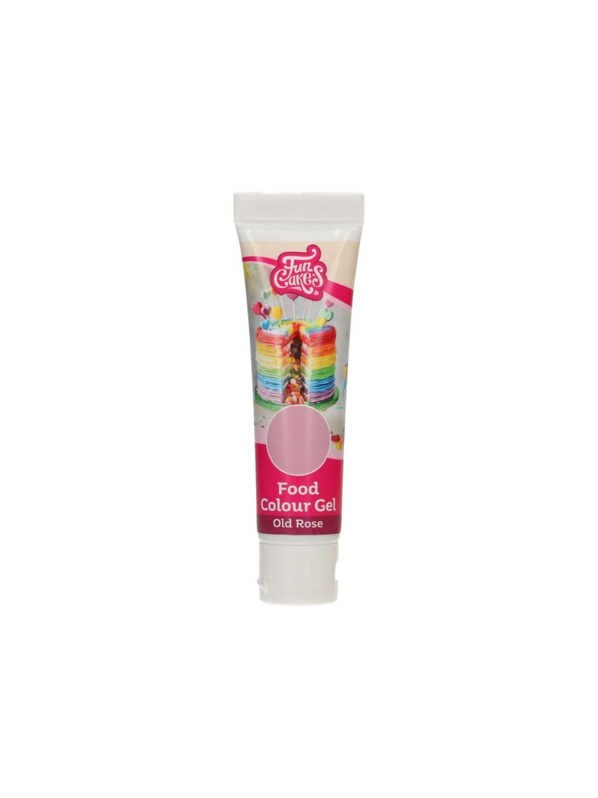 FunCakes food colour gel -  Old rose  30g