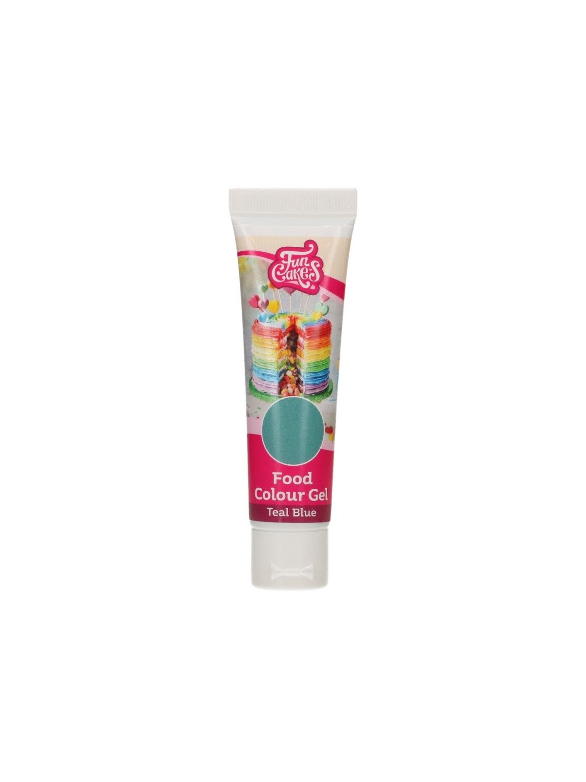 FunCakes food colour gel - Teal blue  30g