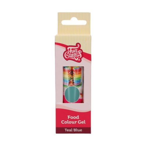 FunCakes food colour gel - Teal blue  30g