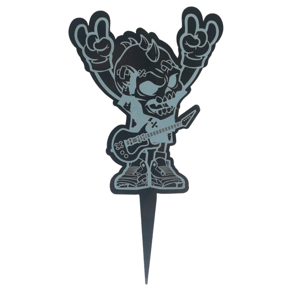 Cake topper - Rock/Metal guitarist 2