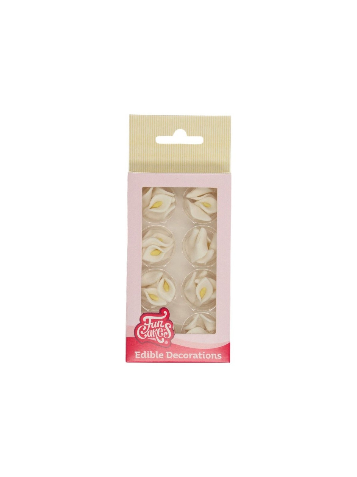 FunCakes Sugar decoration - white Calla 24pcs