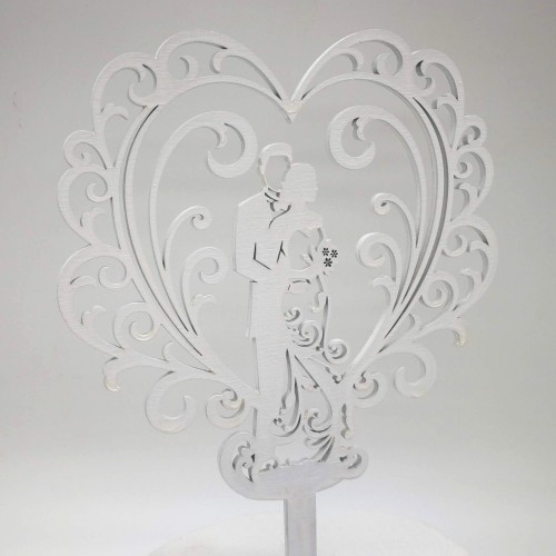 Cake topper - Wedding 01 XL