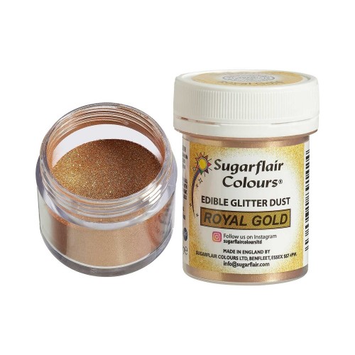 Sugarflair Edible Lustre Colour - Royal Gold 10g