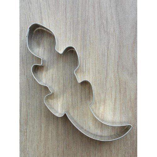 Stainless steel cookie cutter - lizard