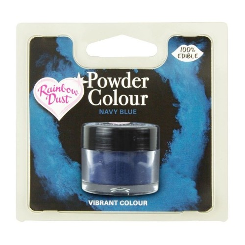 RD Prachová barva  Rainbow Dust - Navy blue - modrá 1-5g