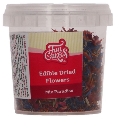 Essbare Trockenblumen von FunCakes - Mix Paradise - 5g