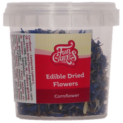 FunCakes edible dried flowers - Cornflower  - 5g