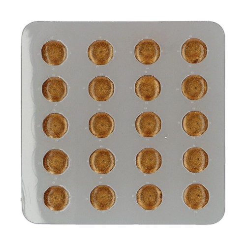 FunCakes - Goldene essbare Gelee-Diamanten 10mm