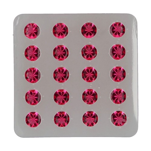 FunCakes - Edible Jelly Diamonds - Pink- 10mm