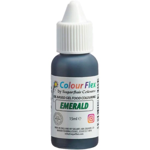 Sugarflair Colourflex - emerald - zelená