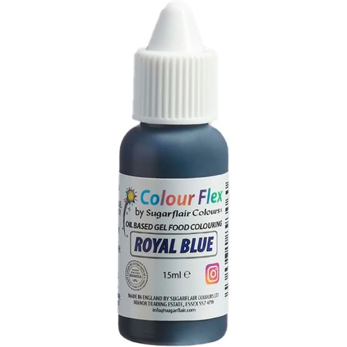 Sugarflair Colourflex - royal blue - modrá