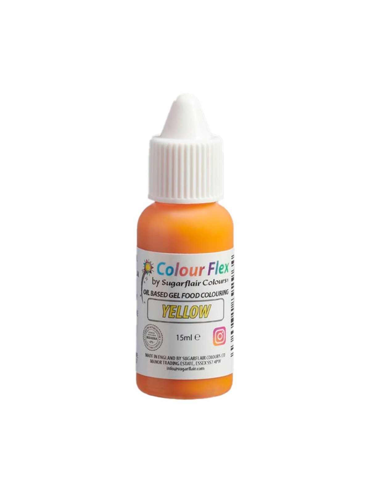 Sugarflair Colourflex –  yellow - gelb