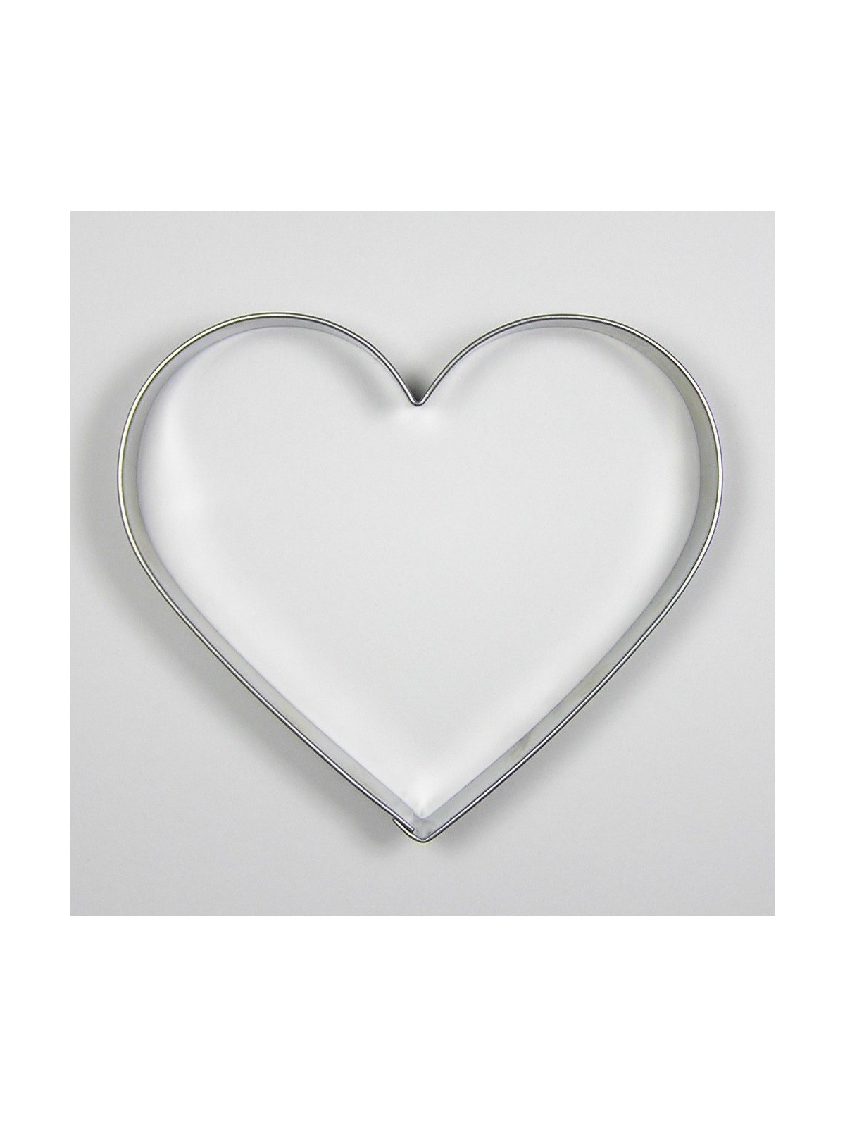 Stainless steel cookie cutter - heart 9.5cm