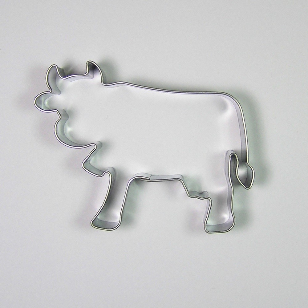 Stainless steel cutter - cow