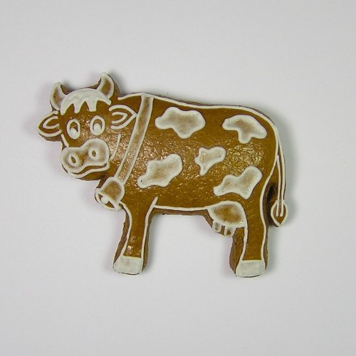 Stainless steel cookie cutter - cow