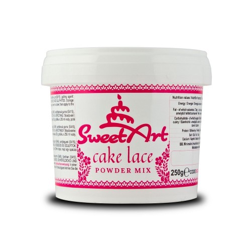 SweetArt cake Lace Powder -  white - 250g