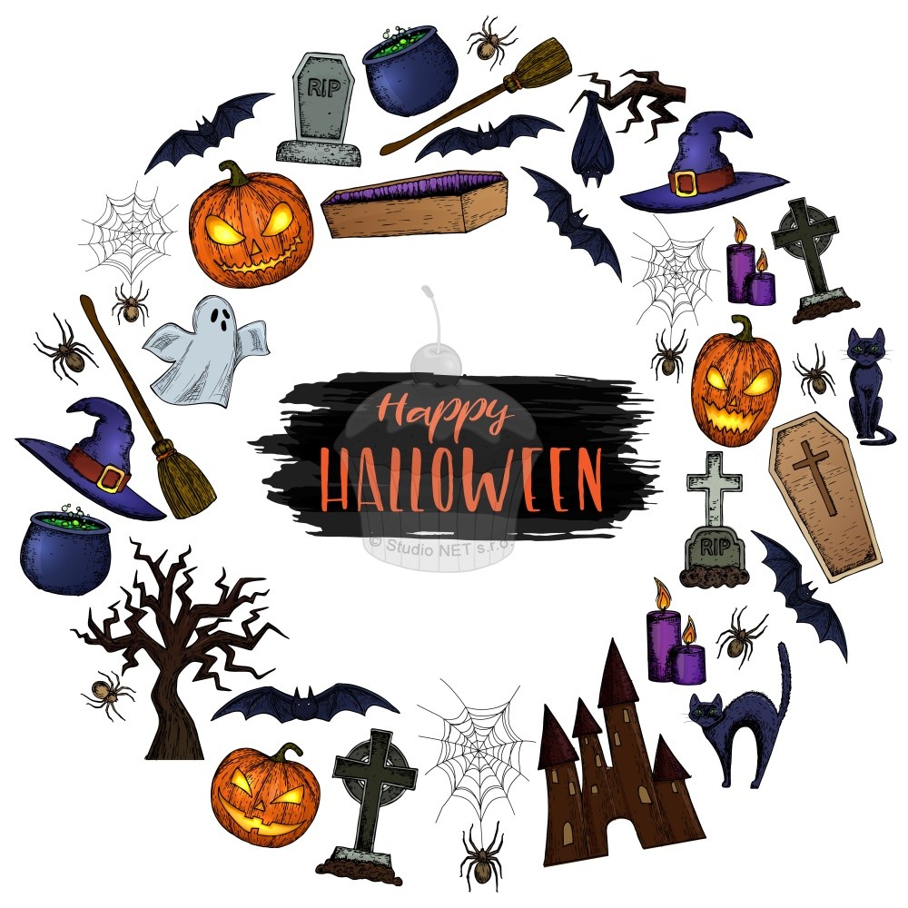 Jedlý papír "Halloween 14" - A4