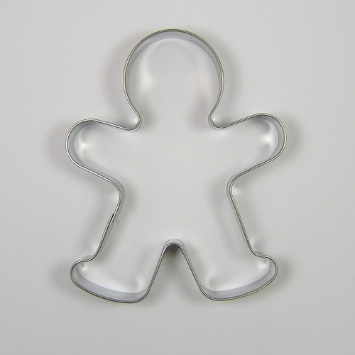 Stainless steel cookie cutter - Gingerbread 9cm