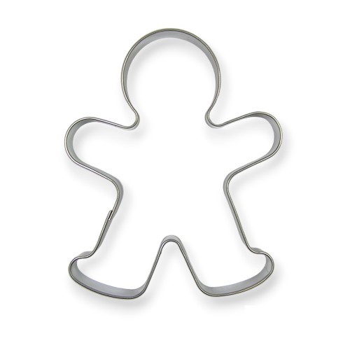 Stainless steel cookie cutter - Gingerbread 9cm