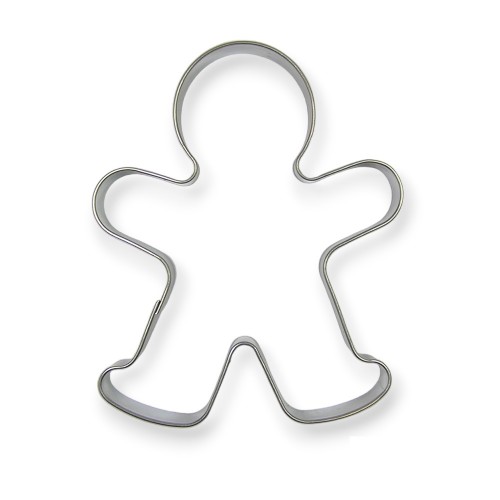 Stainless steel cutter - Gingerbread Man 4cm
