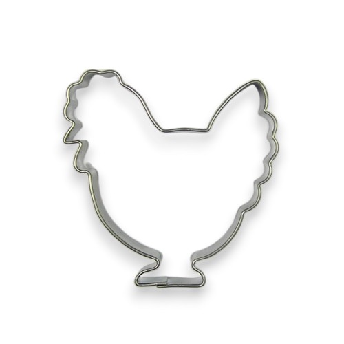 Stainless steel cookie cutter - chicken