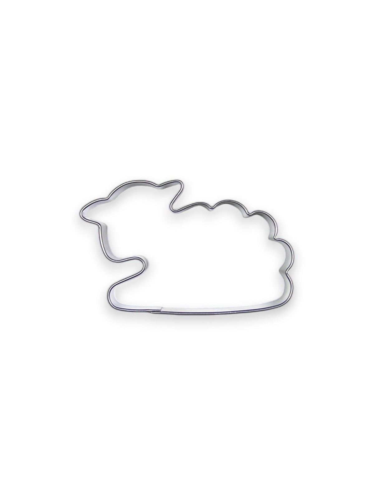 Stainless steel cookie cutter - sheep.