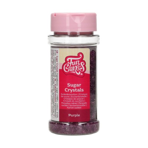 DISCOUNT: FunCakes Colored Sugar purple - 80g