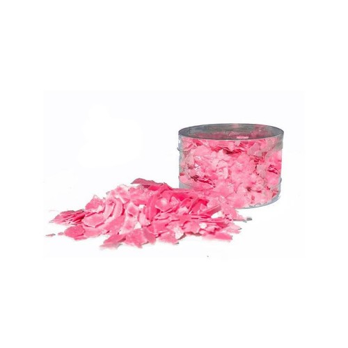 Crystal Candy - edible Flakes - Edible flakes - pink 7g