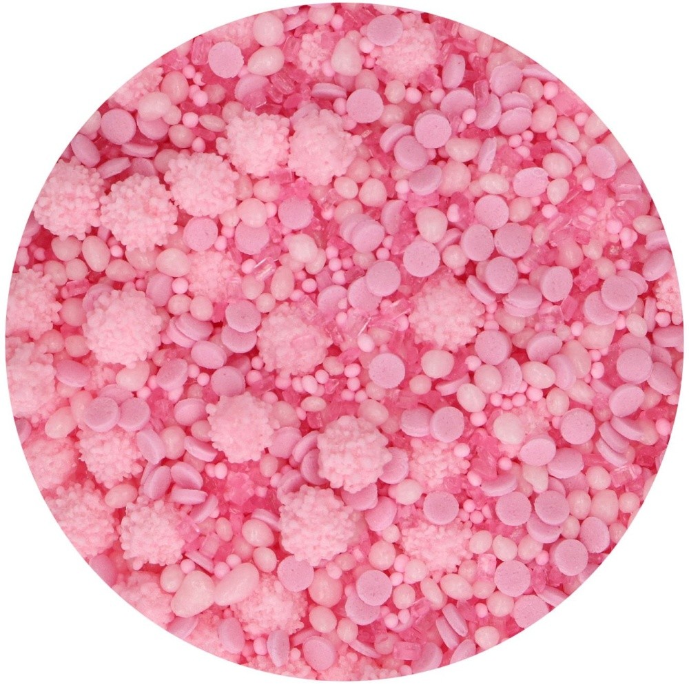 FunCakes sprinkle Medley - Pink 70g