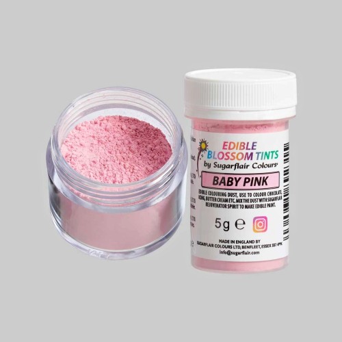 Sugarflair Blütentönung - Puderfarbe - Baby pink - 5g