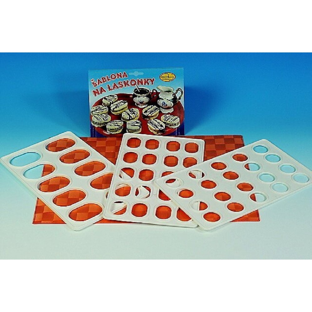 Template - Macaron baking mat - set