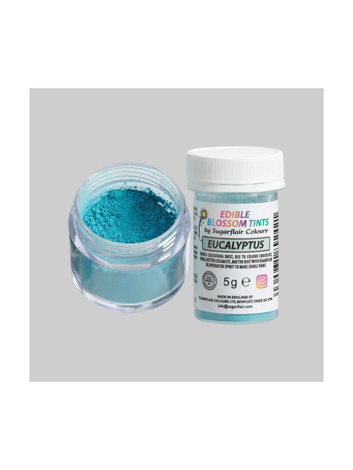 Sugarflair blossom tint - powder color - Eucalyptus - 5g