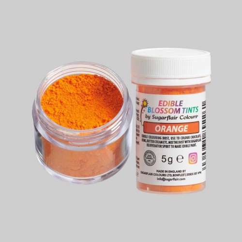 Sugarflair Blütentönung - Puderfarbe - Orange - 5g