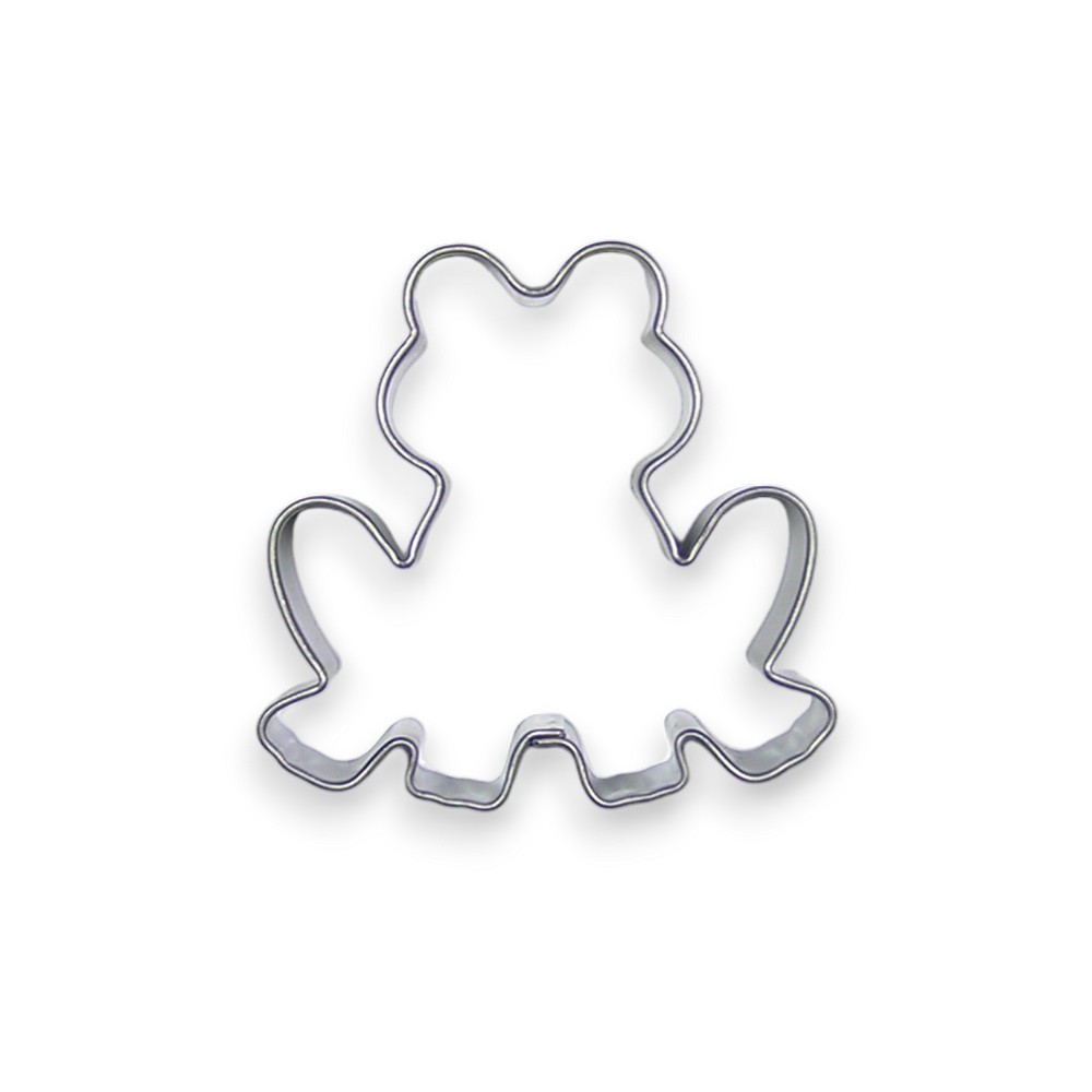 Stainless steel cookie cutter - Frog