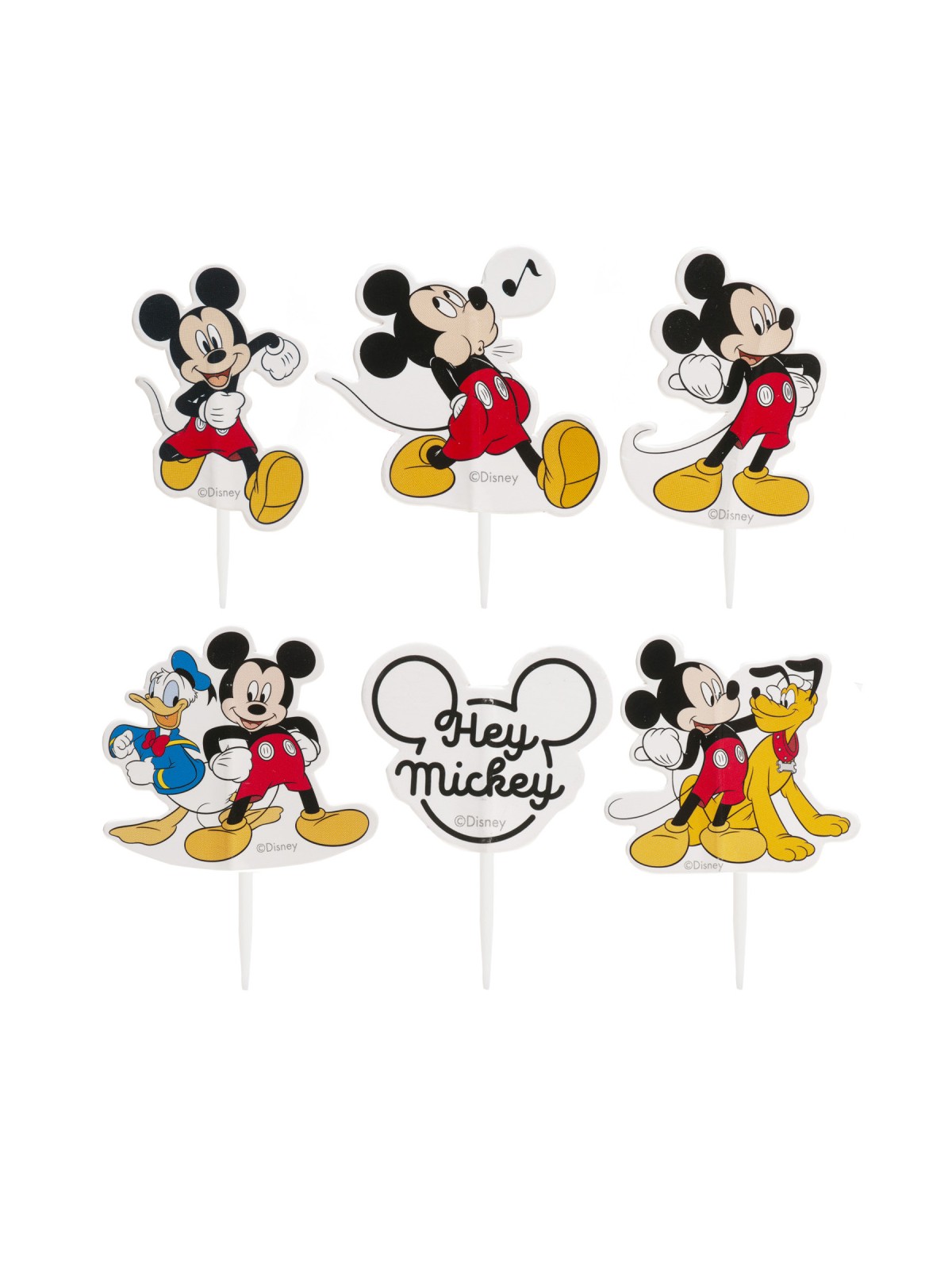 Dekora - cake toppers - Mickey Mouse - 30 pcs