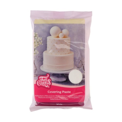 FunCakes 500g - rolled fondant - white