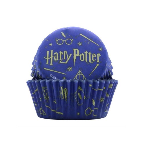 PME Foil Baking cups - Harry Potter - blue - 30 pcs