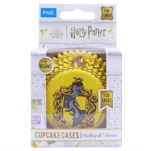 PME Foil Baking cups - Harry Potter - Hufflepuff - 30 pcs