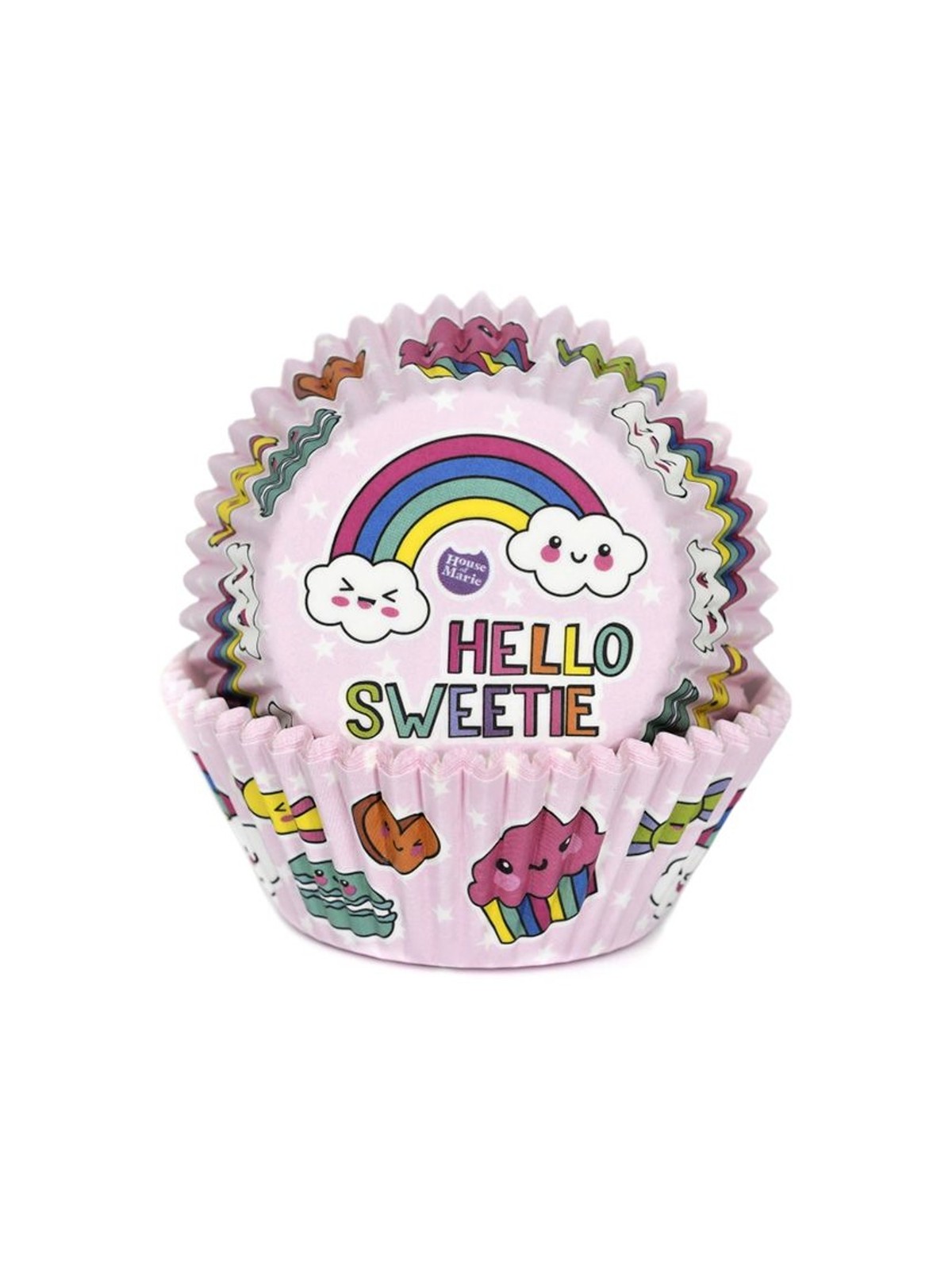 HoM pastry baskets - "Hello sweetie" - 50 pieces