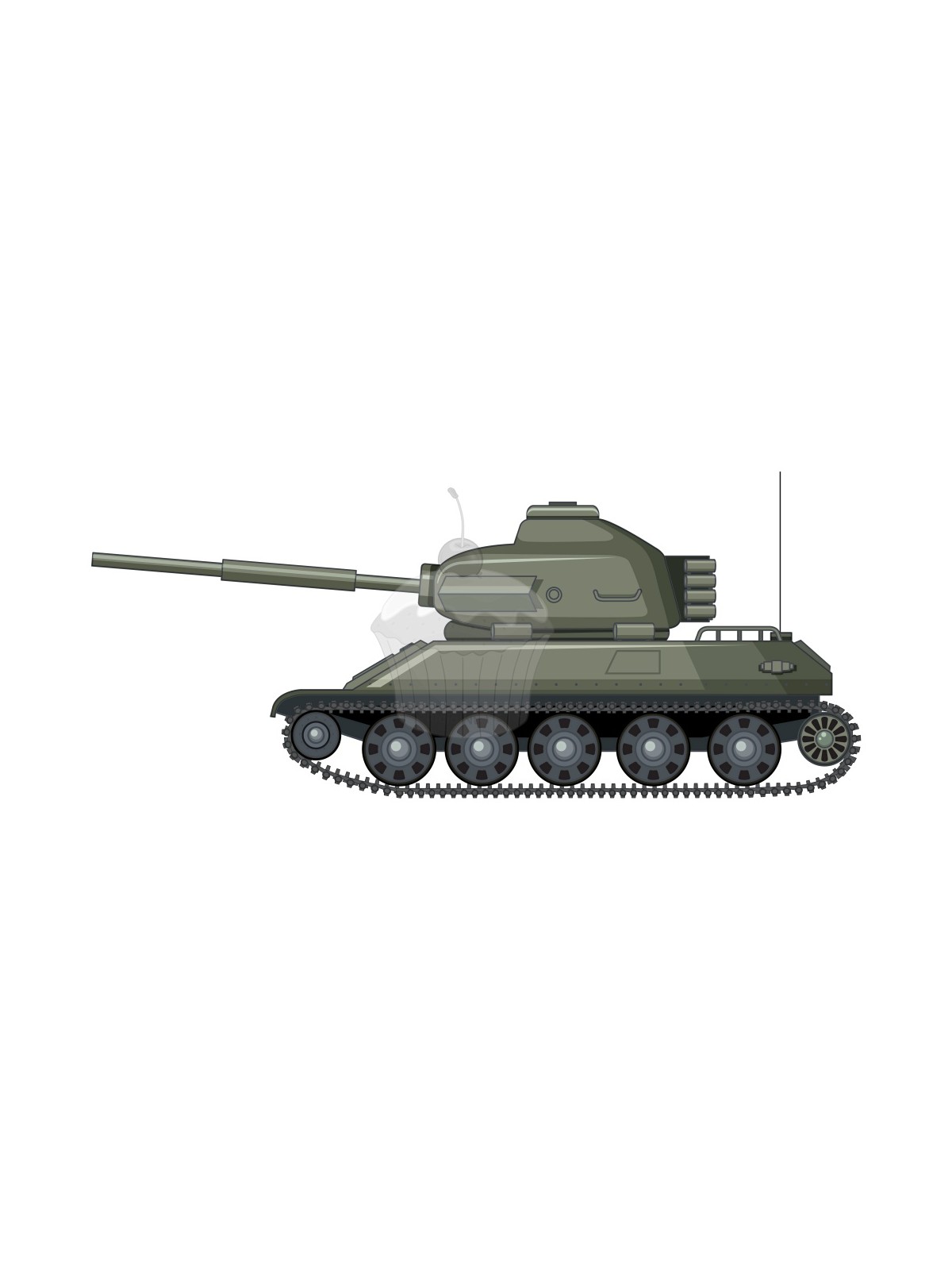 Jedlý papír "Tank 1" - A4