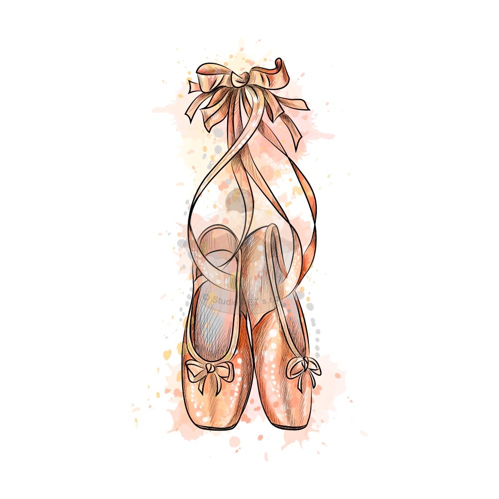 Edible paper "Ballet shoes" A4