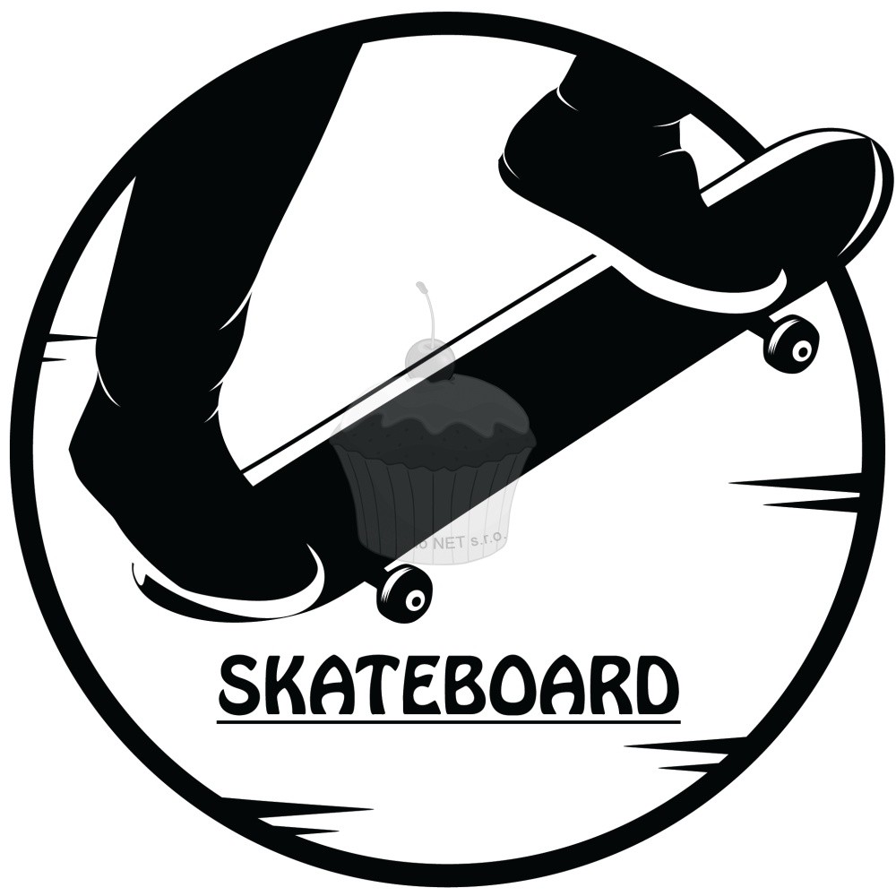 Jedlý papír "Scateboard 1" A4