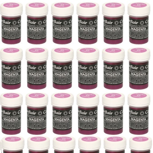 Sugarflair paste colour - Gelfarbe - Magenta 25g