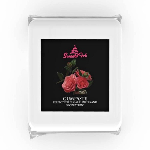 SweetArt Gum Paste White - bílá - vanilka - 500g