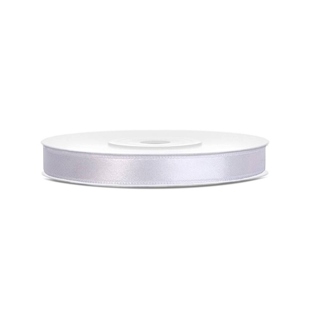 Atlas double-sided ribbon - white - 25m/6mm